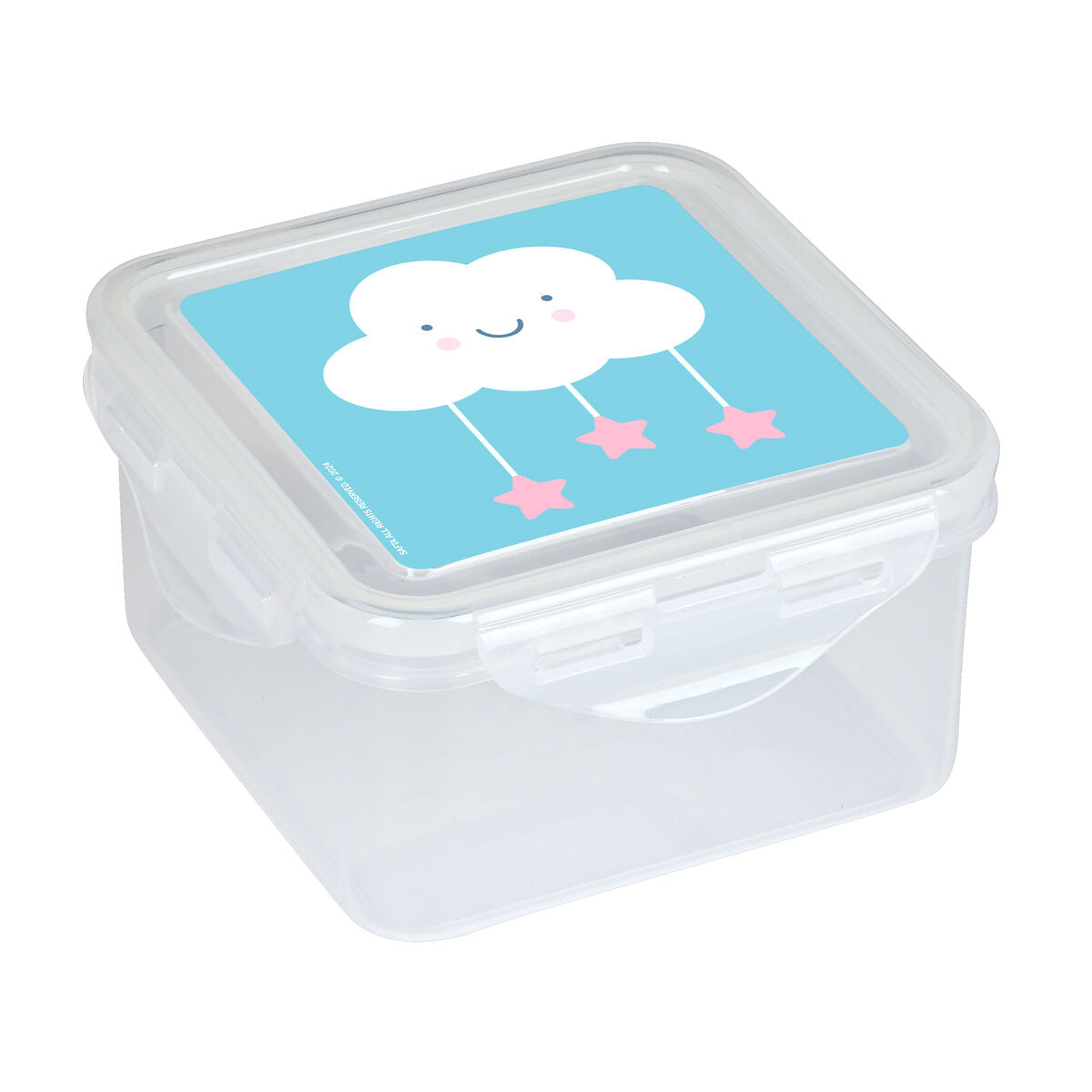 Lunchbox Safta Wolken Blauw 13 x 7.5 x 13 cm