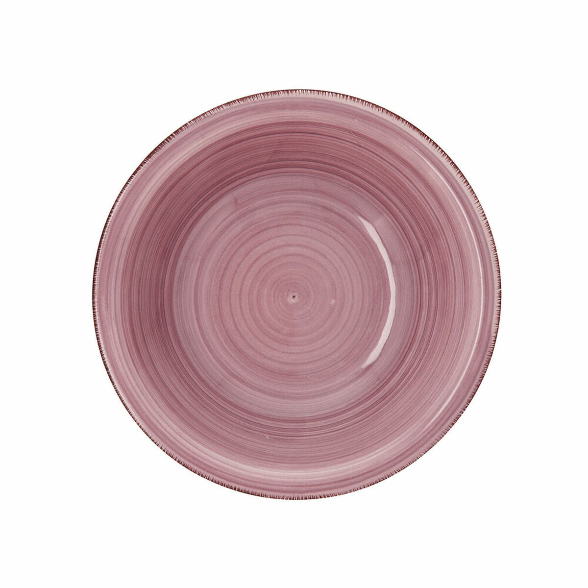 Salad Bowl Quid Vita Peoni Ceramic Pink (6 Units) (Pack 6x)