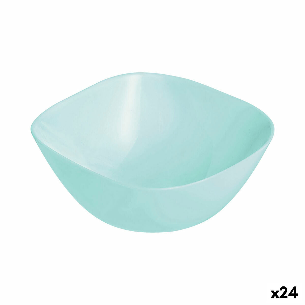 Bowl Luminarc Carine Turquoise Glass 14 cm (24 Units)