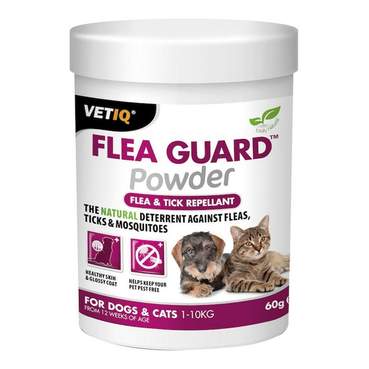 Insect control Planet Line Flea Guard Powder Cats Dog (60 g)