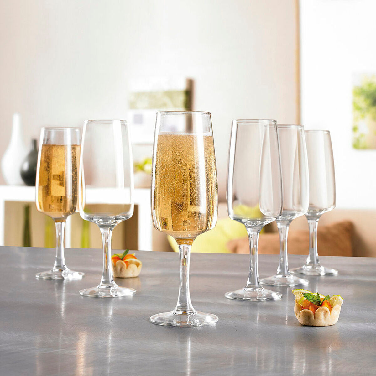 Champagne glass Luminarc Equip Home Transparent Glass (17 CL)