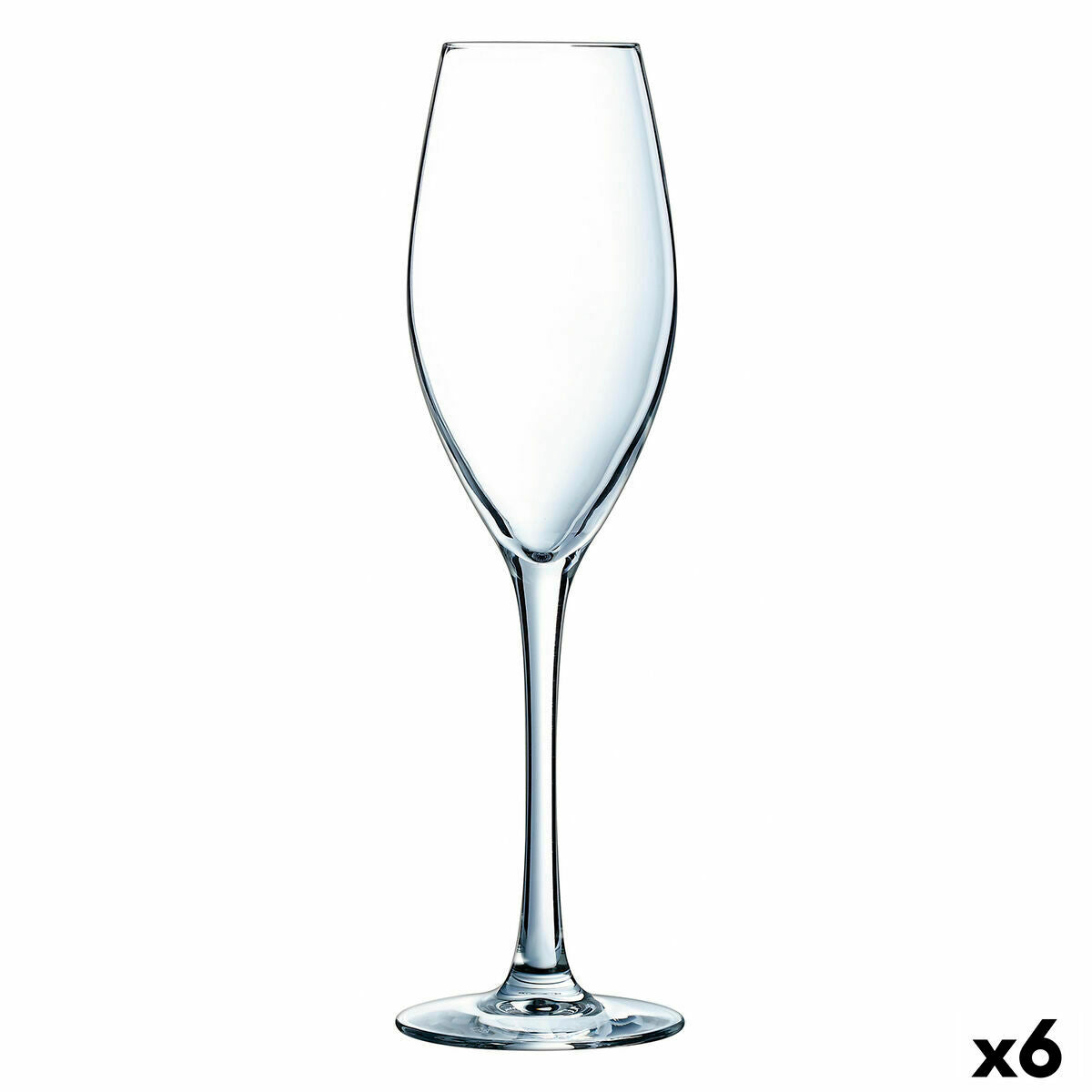 Champagneglas Éclat Emotions Transparant Glas (24 cl) (Pack 6x)