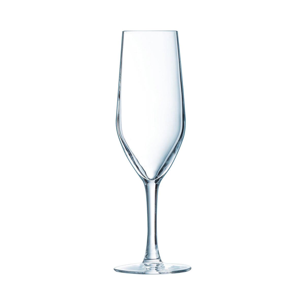 Set van bekers Chef&Sommelier Evidence Champagne Transparant Glas 160 ml (6 Stuks)