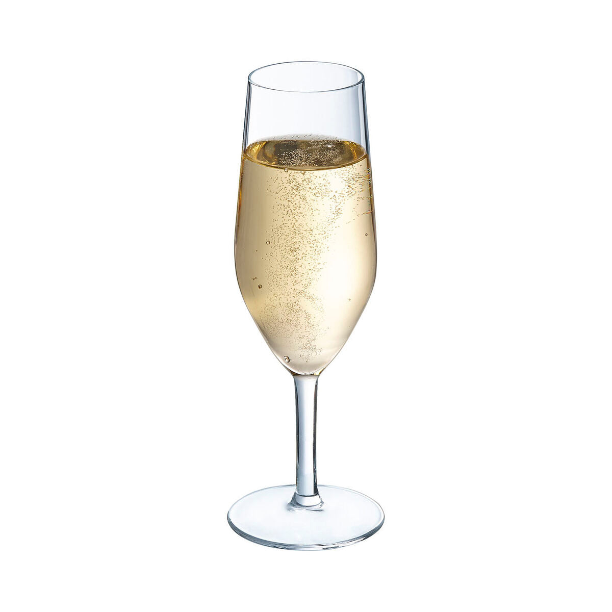 Set van bekers Arcoroc Silhouette Champagne Transparant Glas 180 ml (6 Stuks)