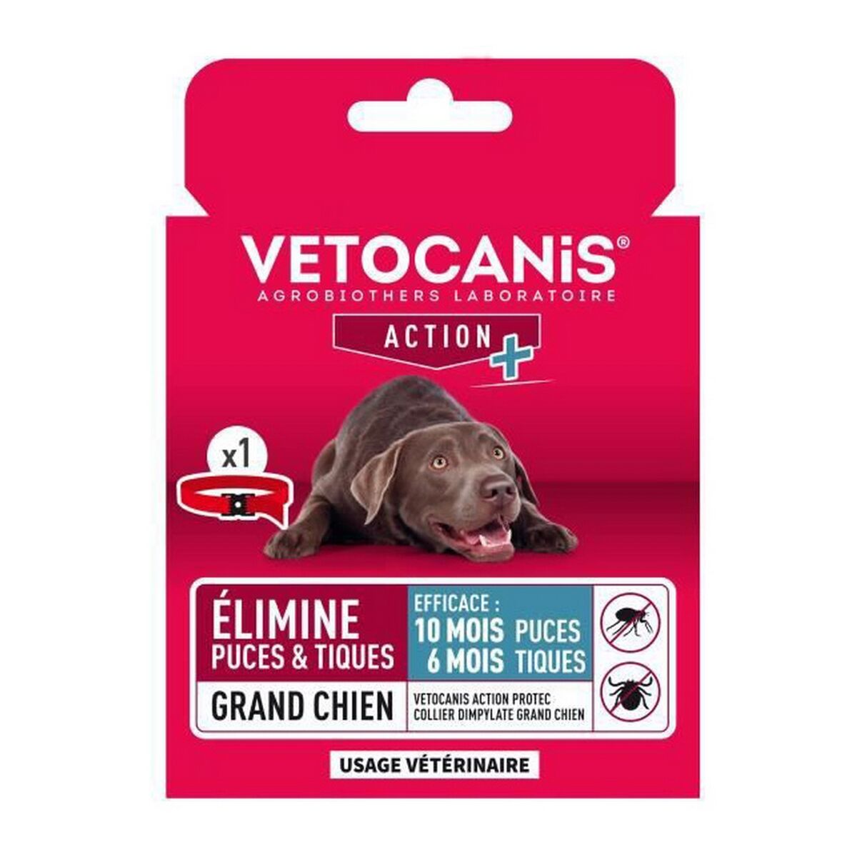 Anti-parasite collar Vetocanis Hond Groot