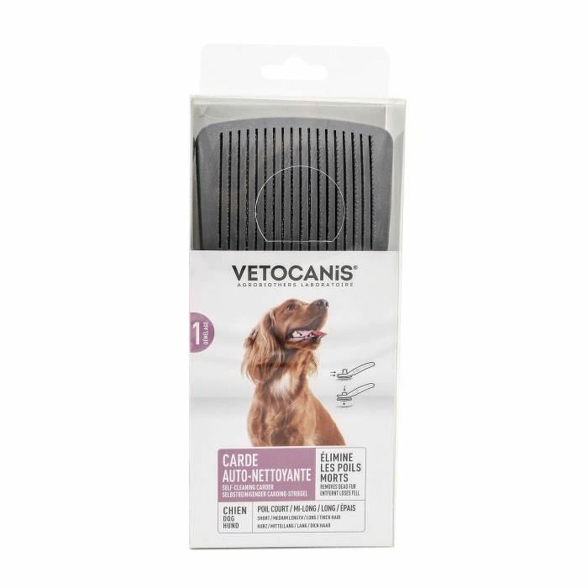 Dematting Comb Vetocanis Dog