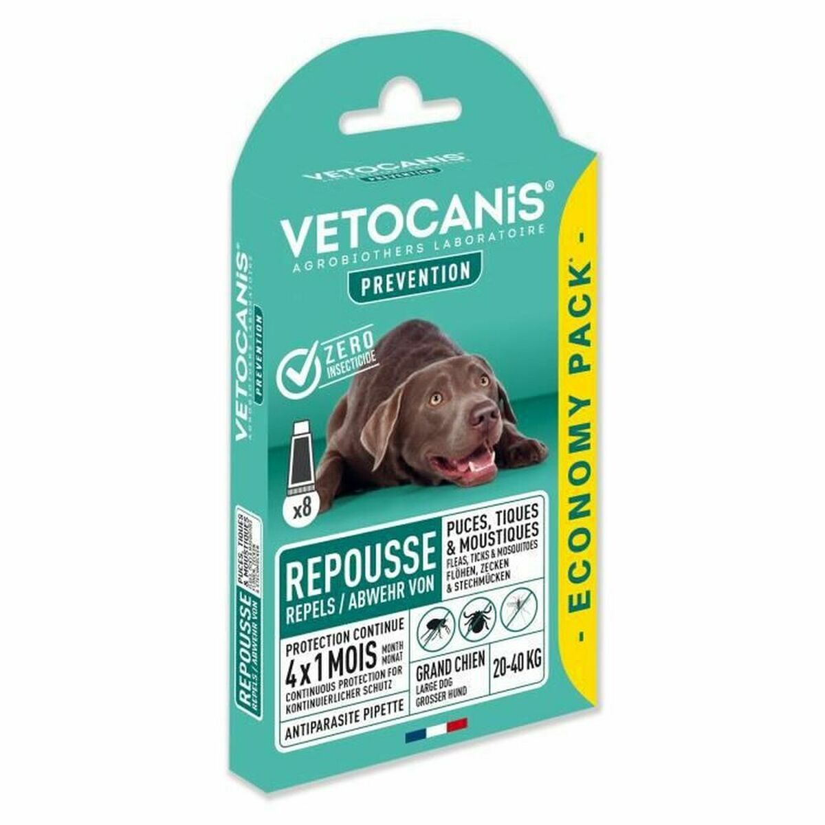 Pipet voor honden Vetocanis 20-40 Kg
