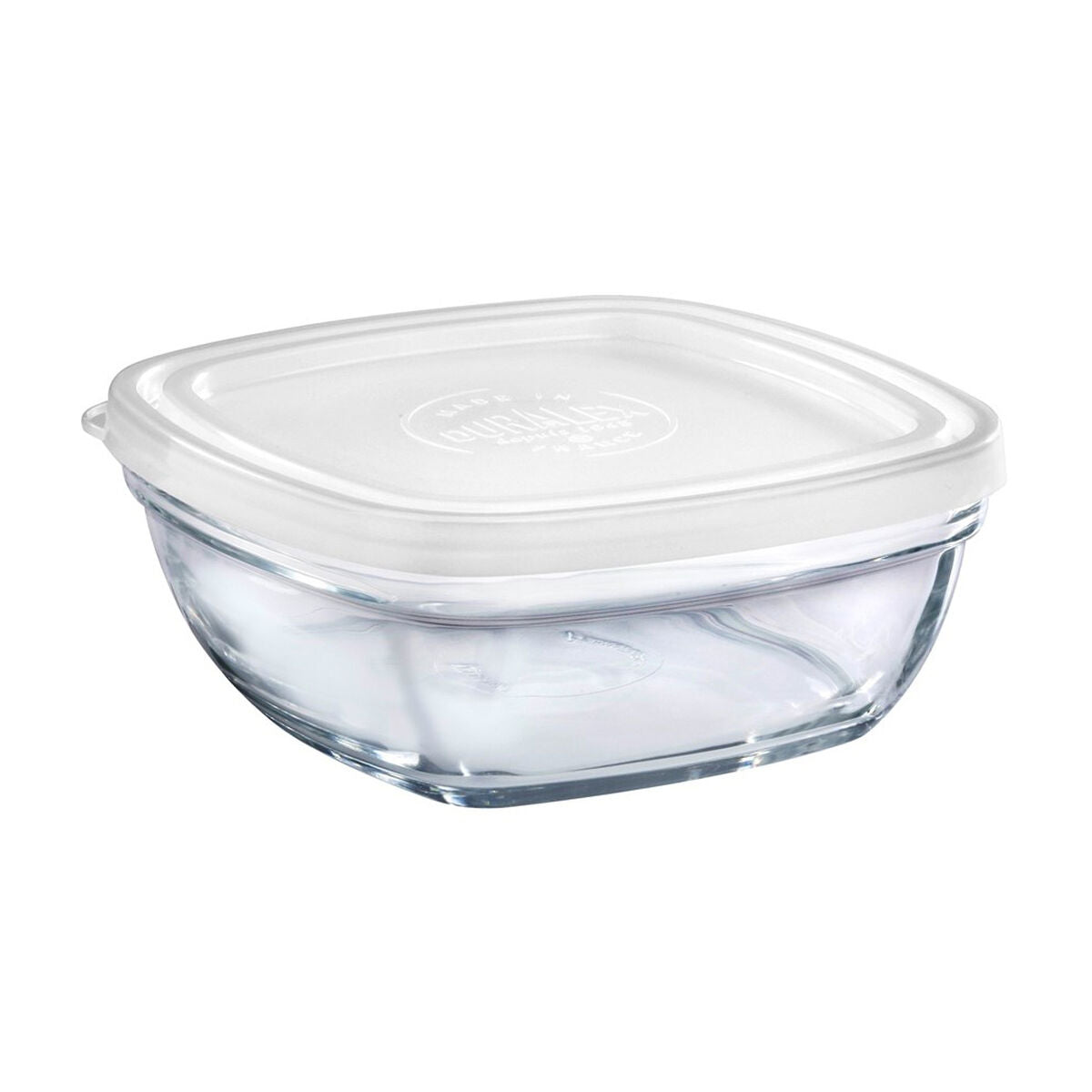 Lunchbox Freshbox Transparant Vierkant Met deksel (14 x 14 x 6 cm) (14 cm) (14 cm)