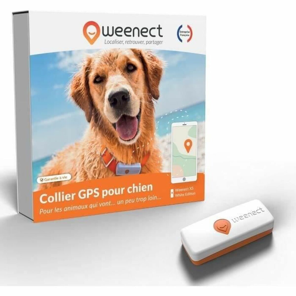 Anti-loss Localiser Weenect Weenect XS GPS White