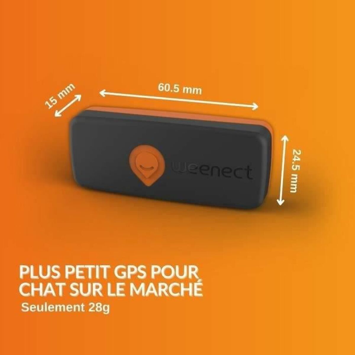 Anti-loss Localiser Weenect Weenect XS GPS Black