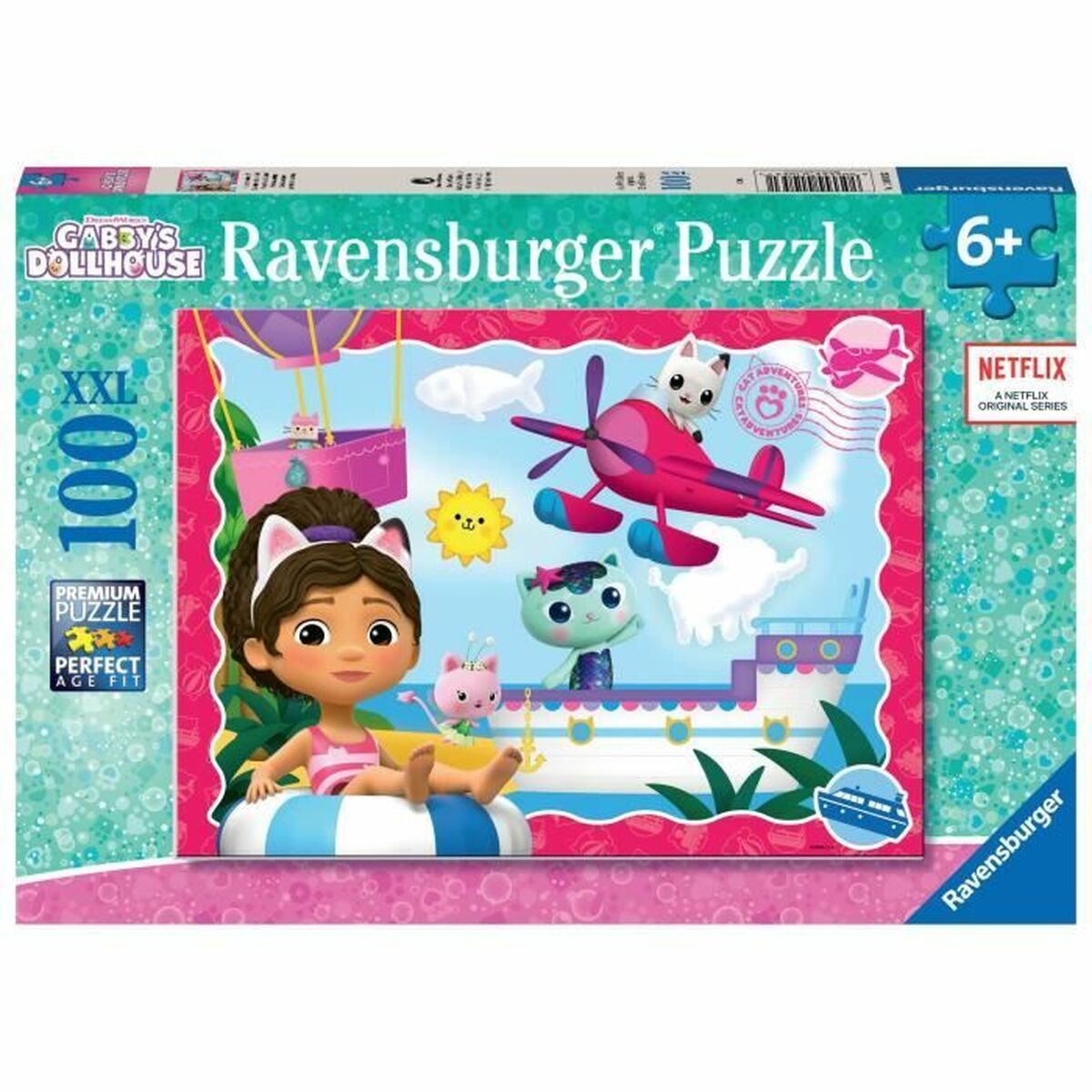 Puzzle Ravensburger Gabby´s Dollhouse 100 Pieces