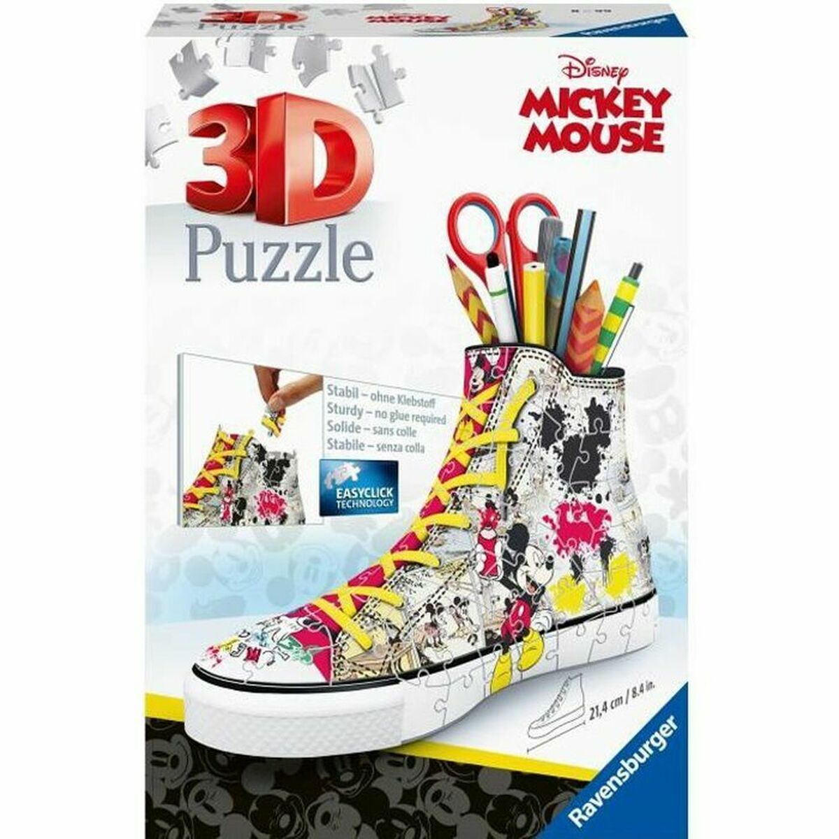3D puzzel Ravensburger Sneaker Mickey Mouse (108 Onderdelen)
