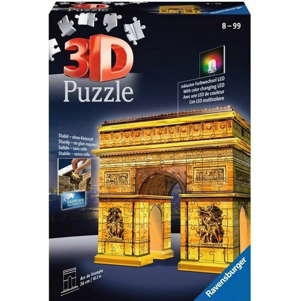 3D Puzzle Ravensburger Iceland: Kirkjuffellsfoss  216 Pieces 3D