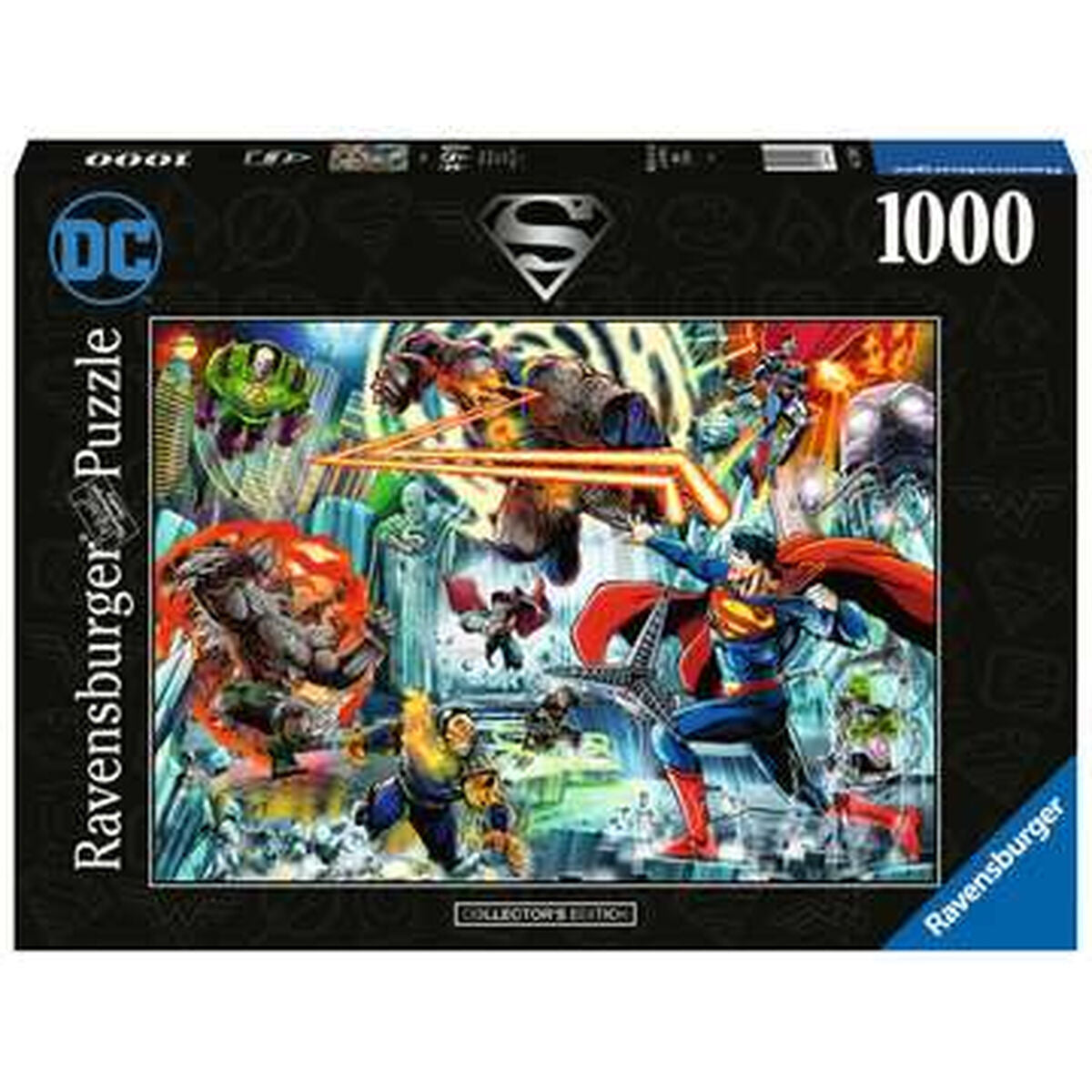 Puzzel DC Comics Ravensburger 17298 Superman Collector's Edition 1000 Onderdelen