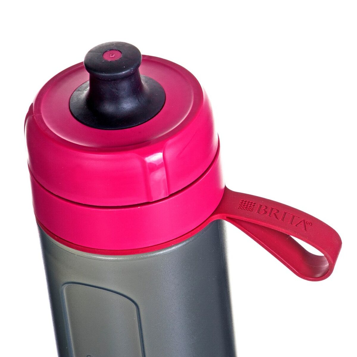 Fles met Koolstoffilter Brita Fill&Go Active Zwart Roze 600 ml