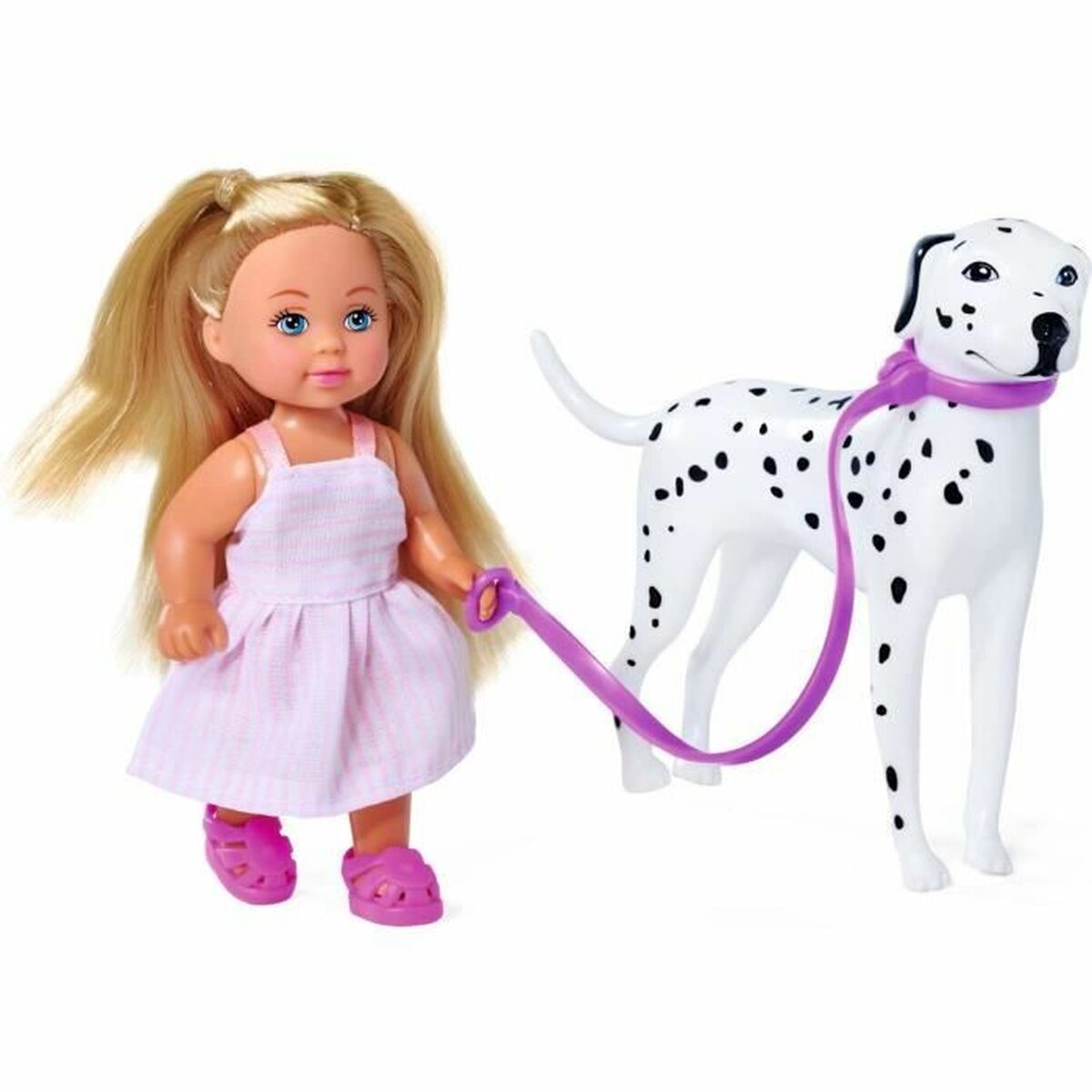 Doll Simba Love poupée dalmatien + Evi Love
