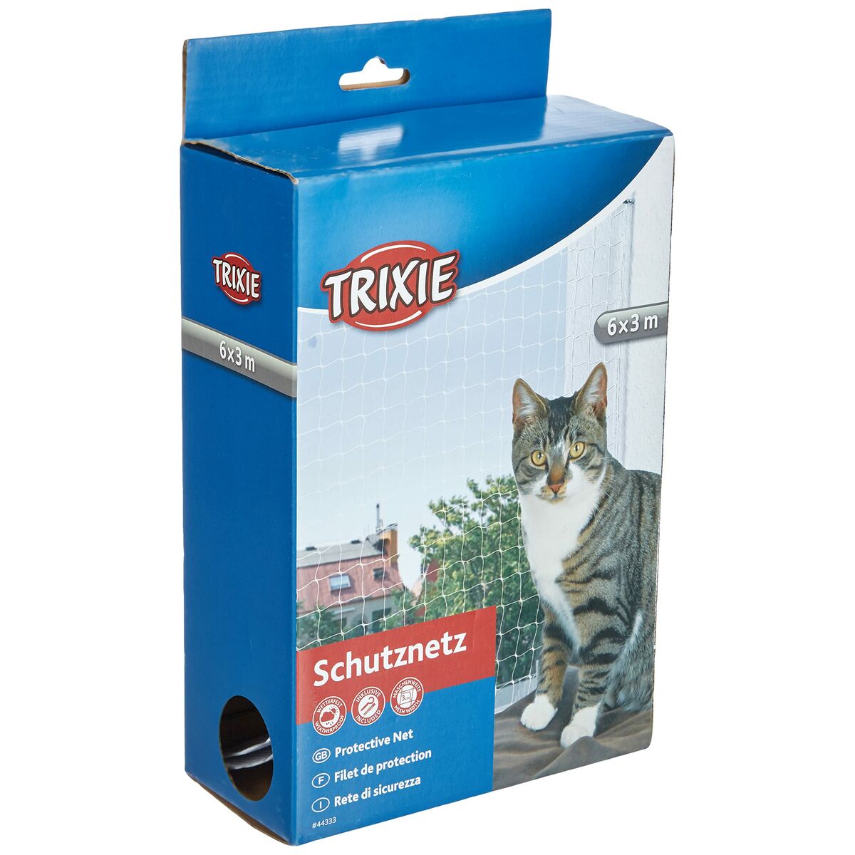 Veiligheidsnet voor huisdieren Trixie 44333 50 x 40 x 15 cm Transparant Nylon 3 x 6 m