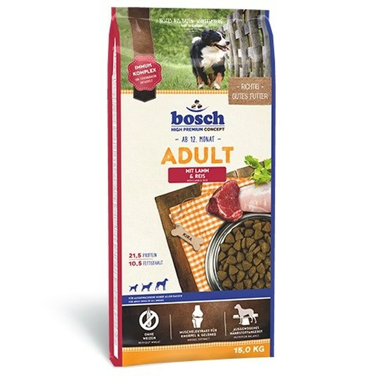 Fodder BOSCH 5208003 Lamb Rice 3 Kg