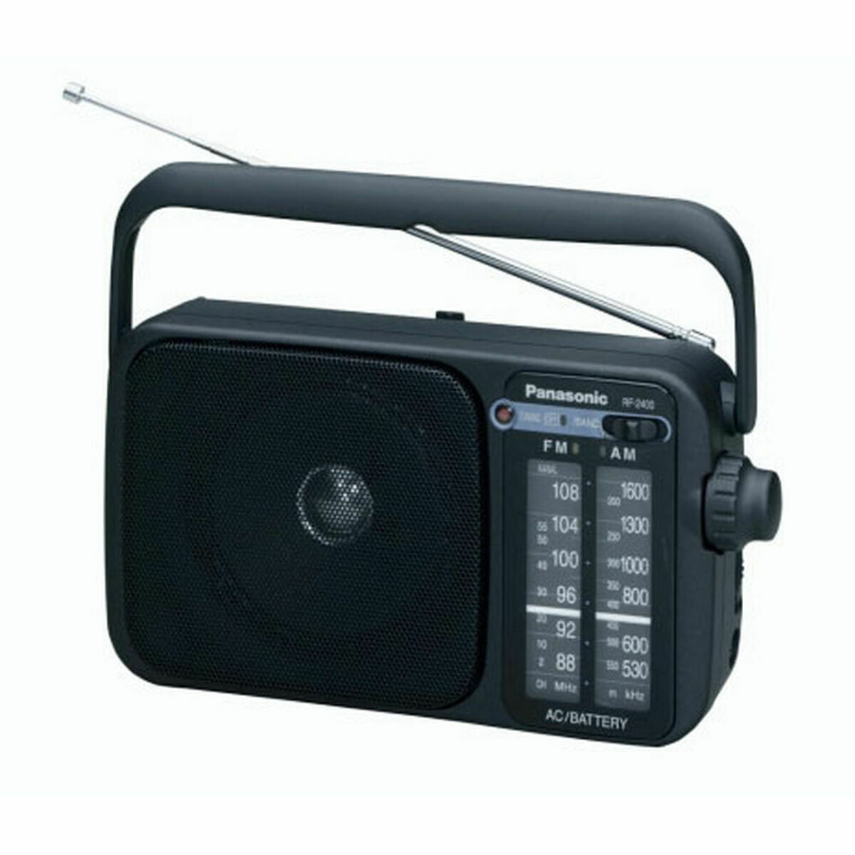 Transitorradio Panasonic RF-2400D Zwart