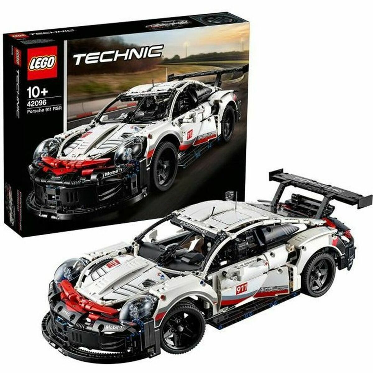 Bouwspel   Lego Technic 42096 Porsche 911 RSR         Multicolour