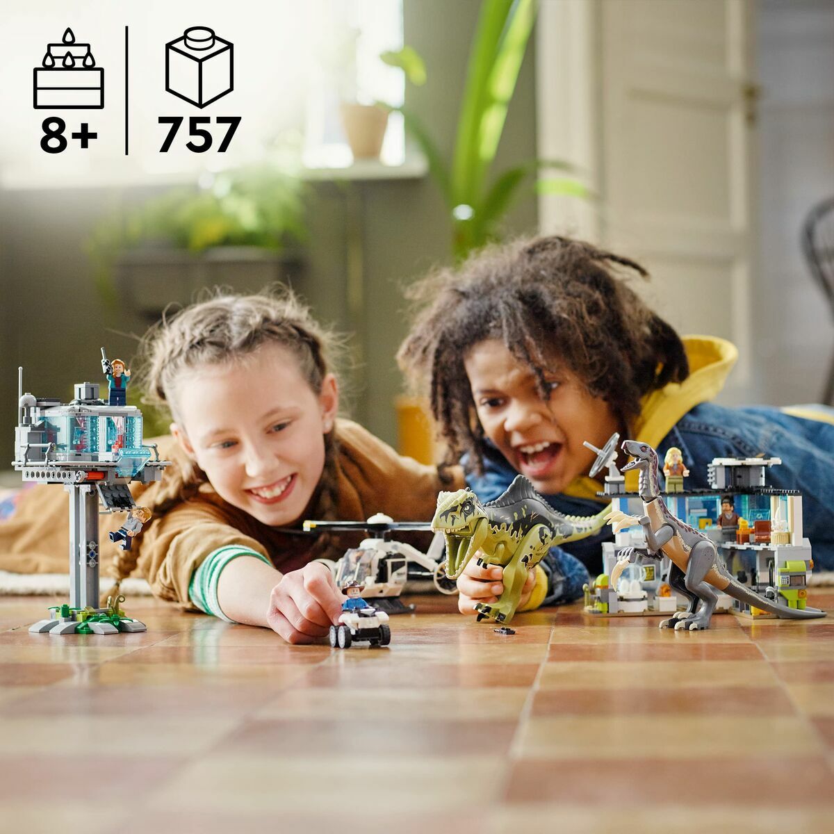 Building Game + Figures Lego 76949 Multicolour