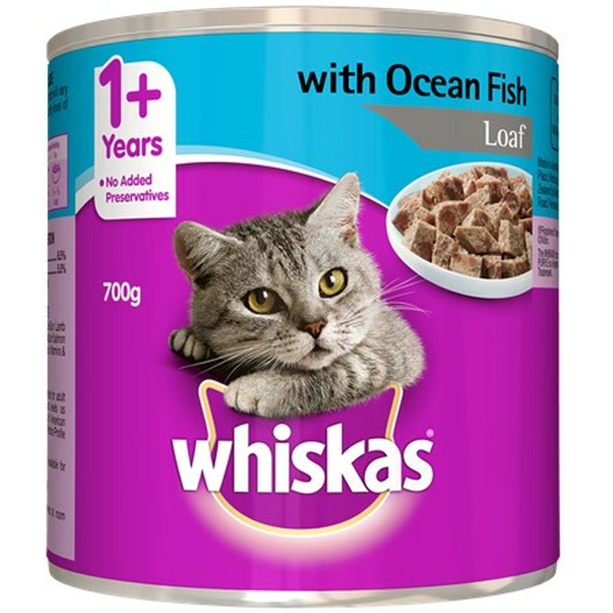 Cat food Whiskas   Chicken Salmon Veal 400 g