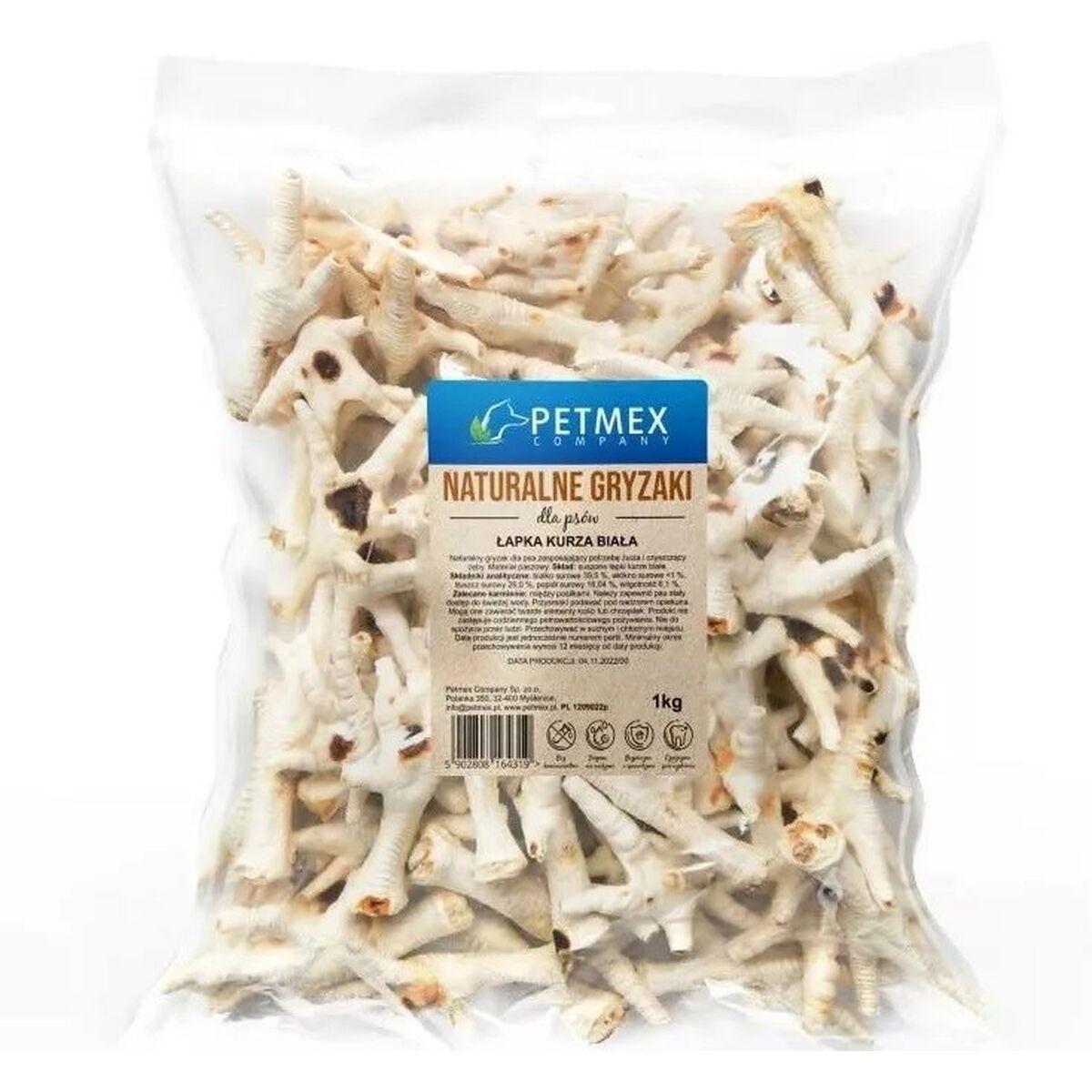 Dog Snack Petmex Chicken 1 kg