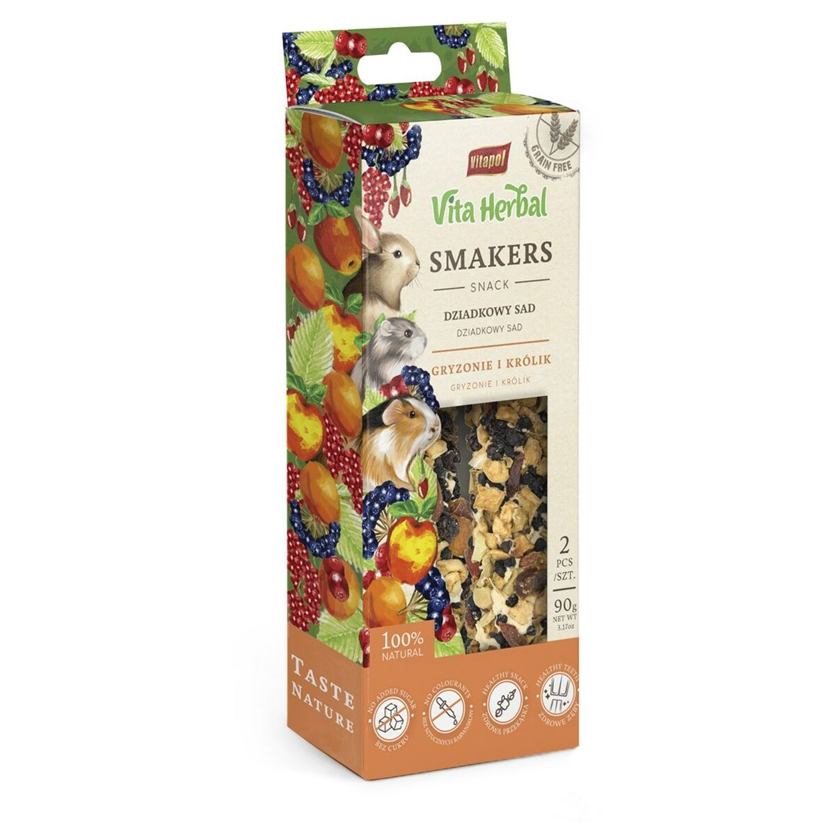Snacks Vitapol Smakers Rodents Forest fruits 90 g