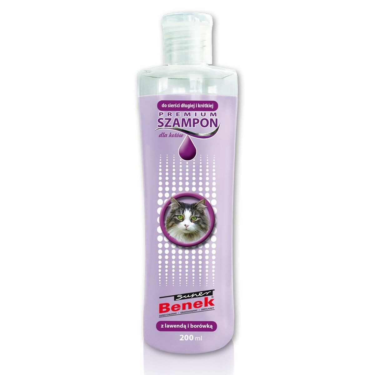 Shampoo Certech Premium Cat Lavendar Blueberry 200 ml