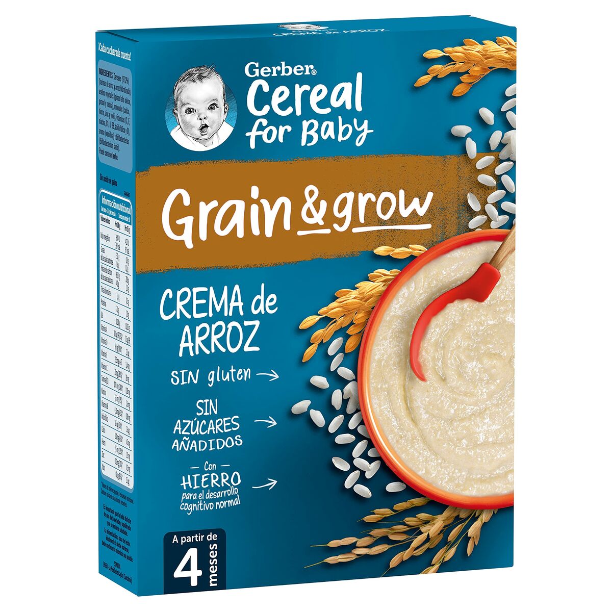 Puree voor baby's Nestlé Gerber Grain & Grow 250 g