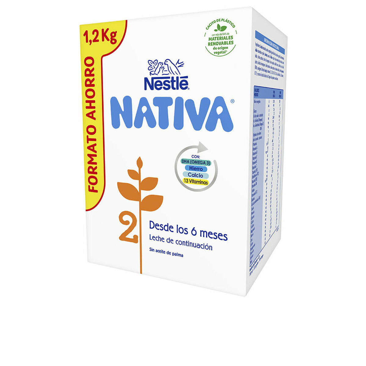 Melkpoeder Nestlé Nativa Nativa2 1,2 kg