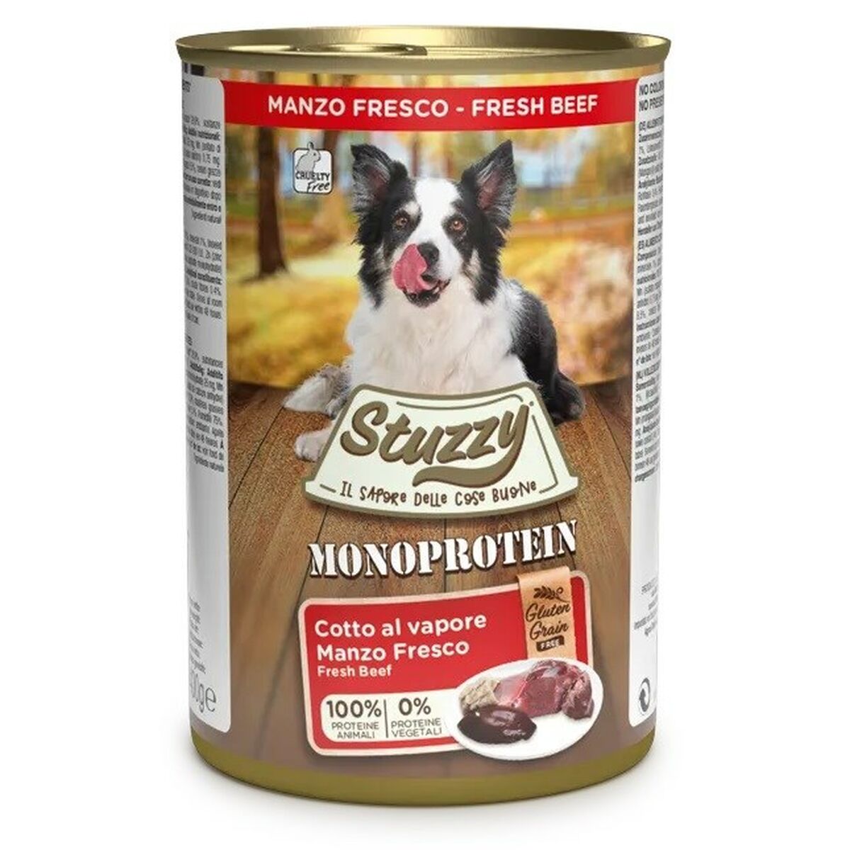 Wet food STUZZY Beef 400 g