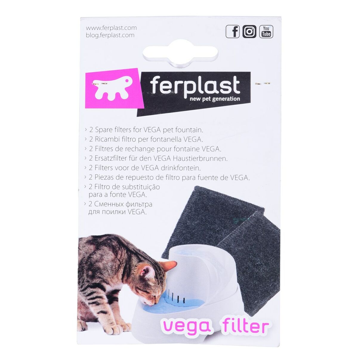Water filter Ferplast 93429017 Black