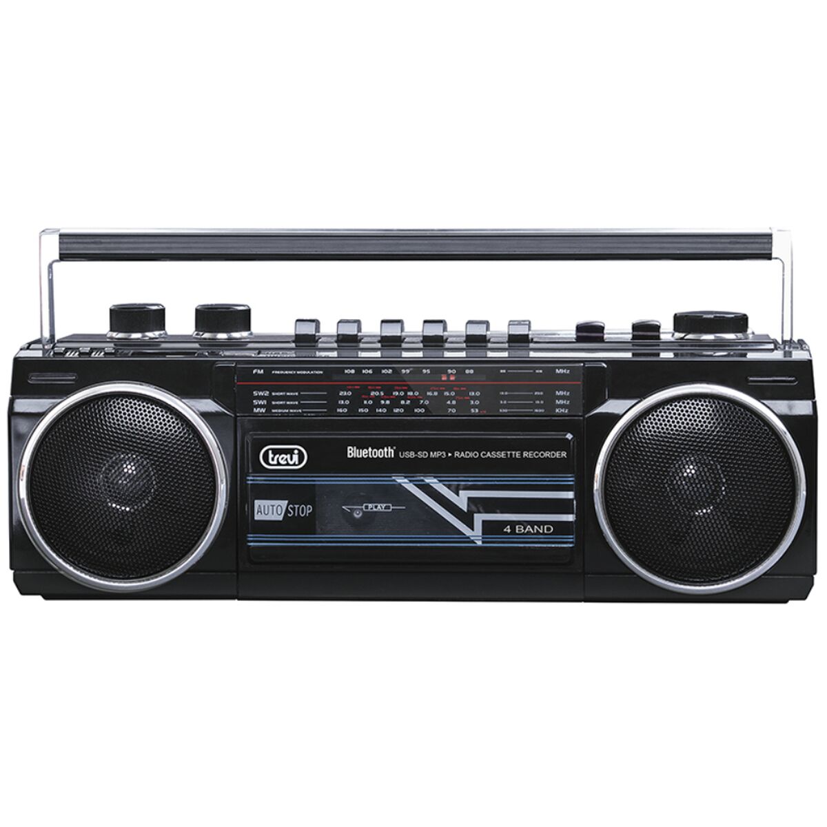 Draagbare Bluetooth Radio Trevi RR 501 BT Zwart