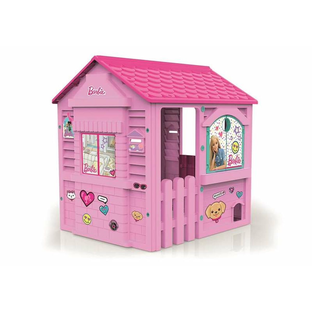 Speelgoedhuis voor Kinderen Barbie 84 x 103 x 104 cm Roze