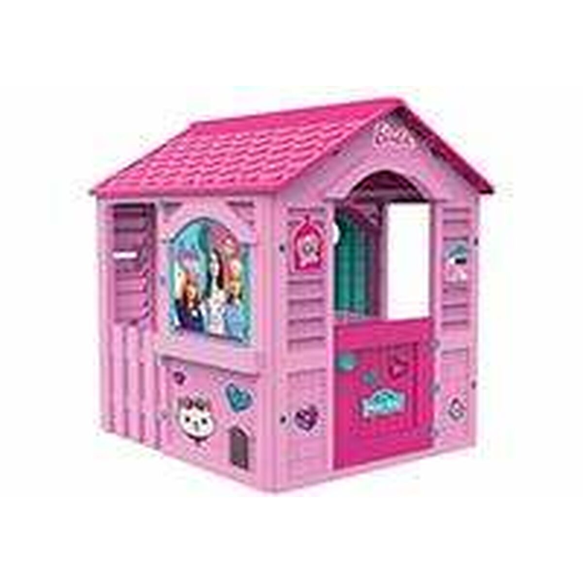 Speelgoedhuis voor Kinderen Barbie 84 x 103 x 104 cm Roze