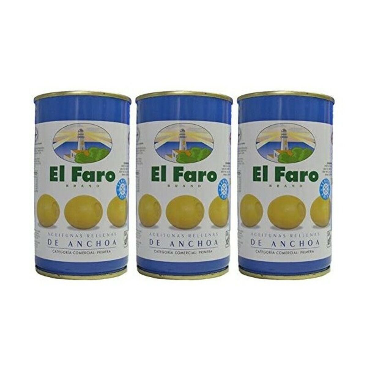 Olives El Faro (3 x 50 g)