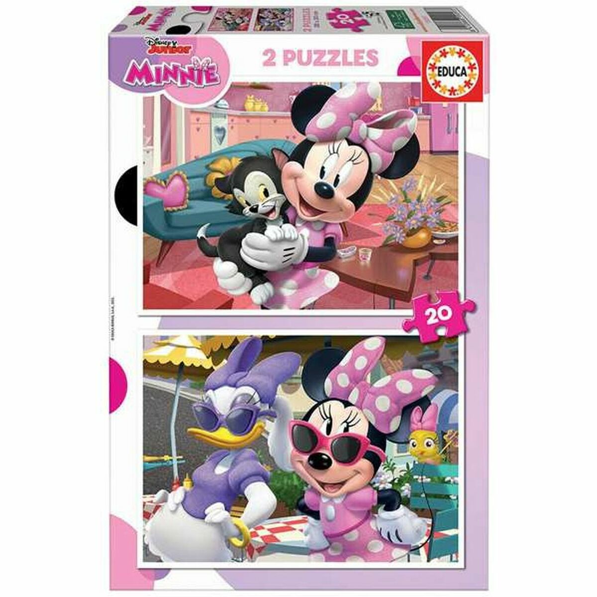 Puzzel Educa Minnie (2 x 20 pcs)