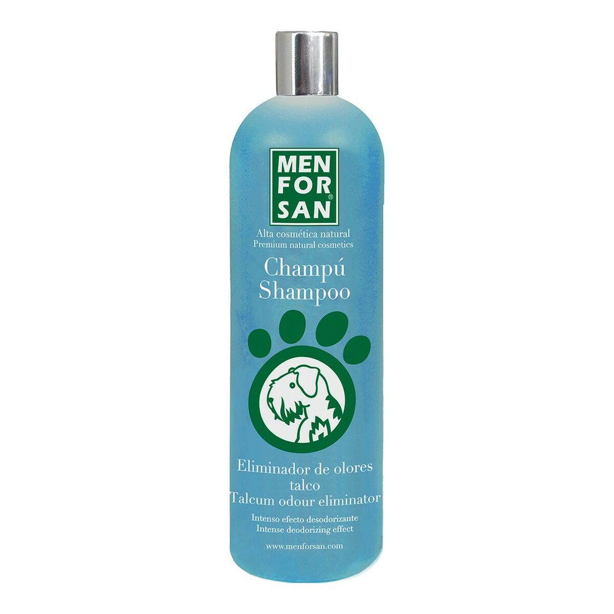 Pet shampoo Menforsan Talcum Powder 1 L Dog Removal of odours