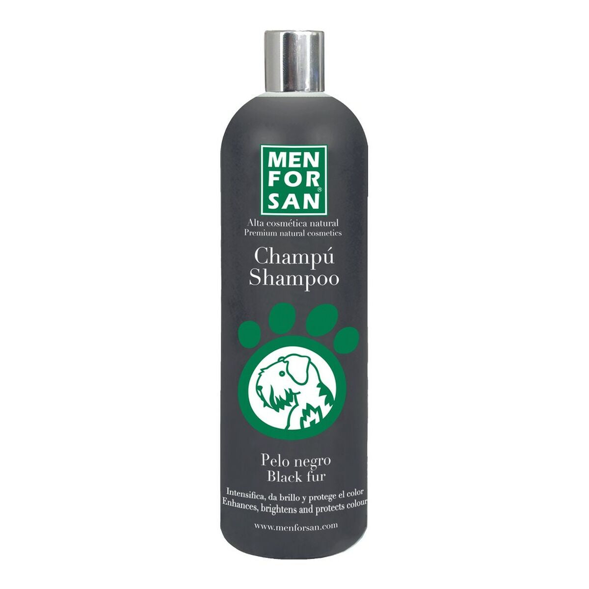 Shampoo Menforsan Hond Donker Haar 1 L
