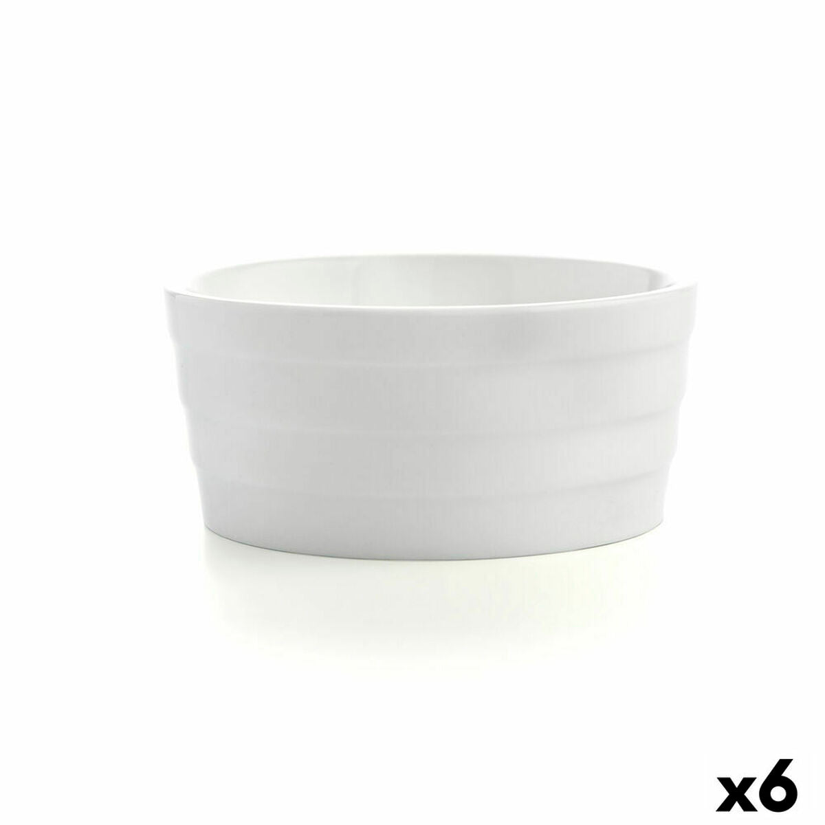 Bowl Quid Select Ceramic White (7,7 cm) (6 Units)