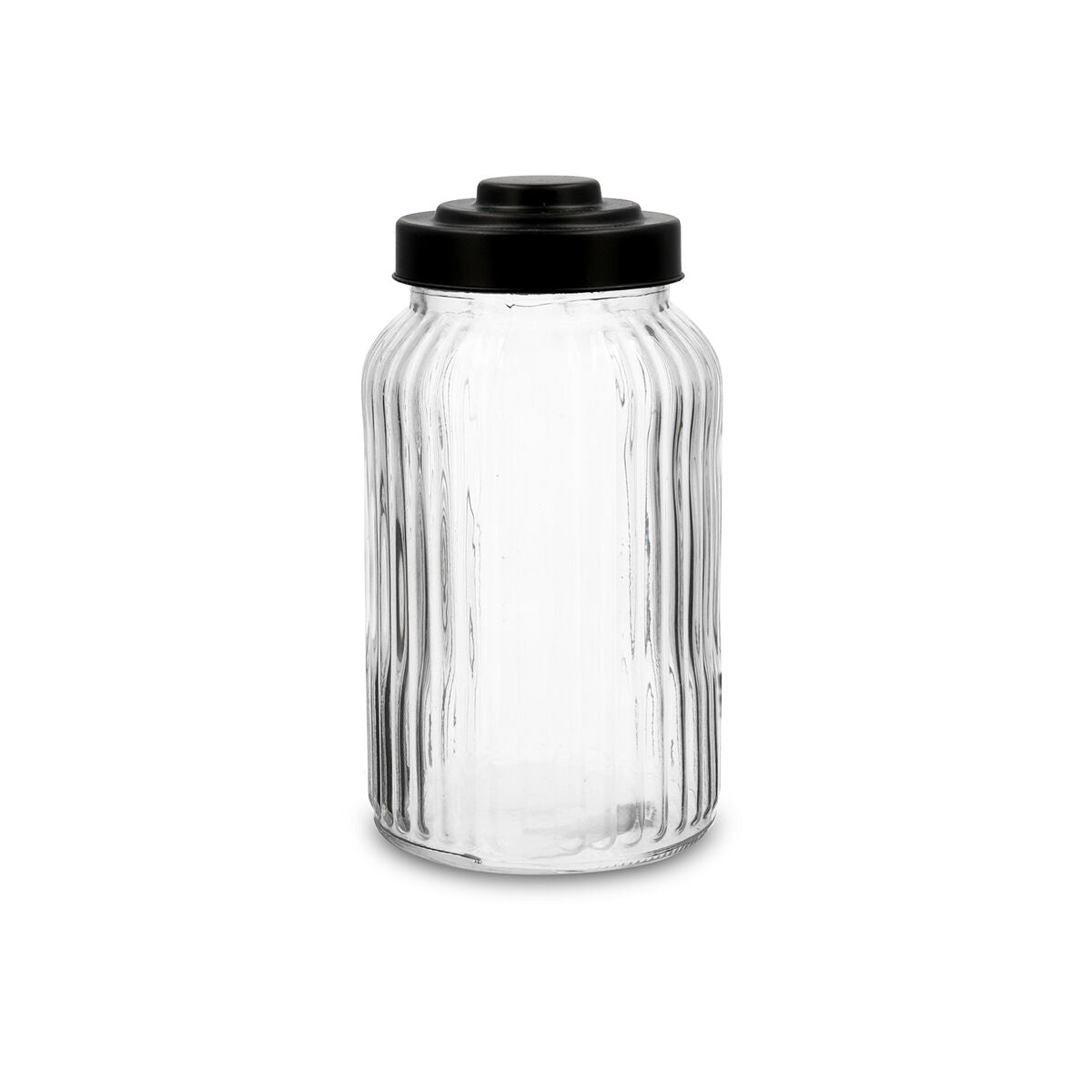 Jar Quid Maison Transparent Glass 1,25 L (6 Units)