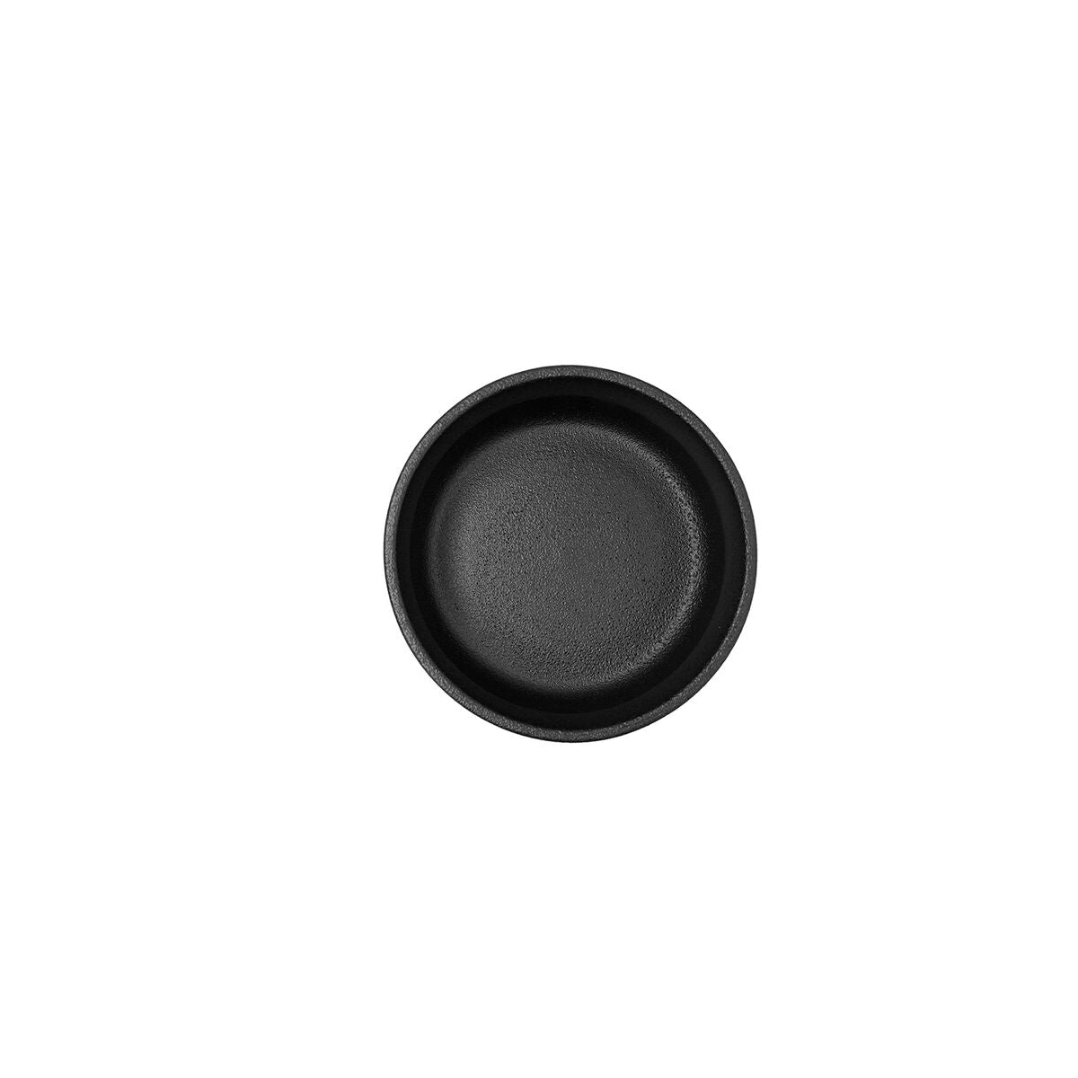 Bowl Bidasoa Fosil Black Ceramic 11,8 x 11,8 x 5,9 cm (6 Units)