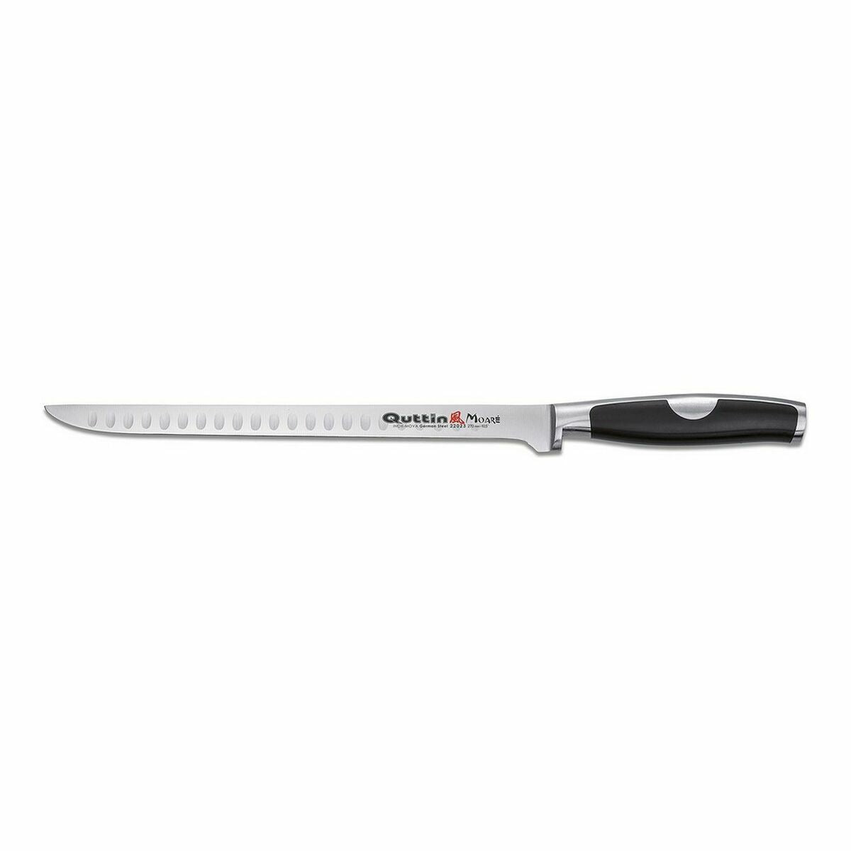 Ham knife Quttin Moare Stainless steel 6 Units 2 mm 40 x 3 x 2 cm (27 cm)