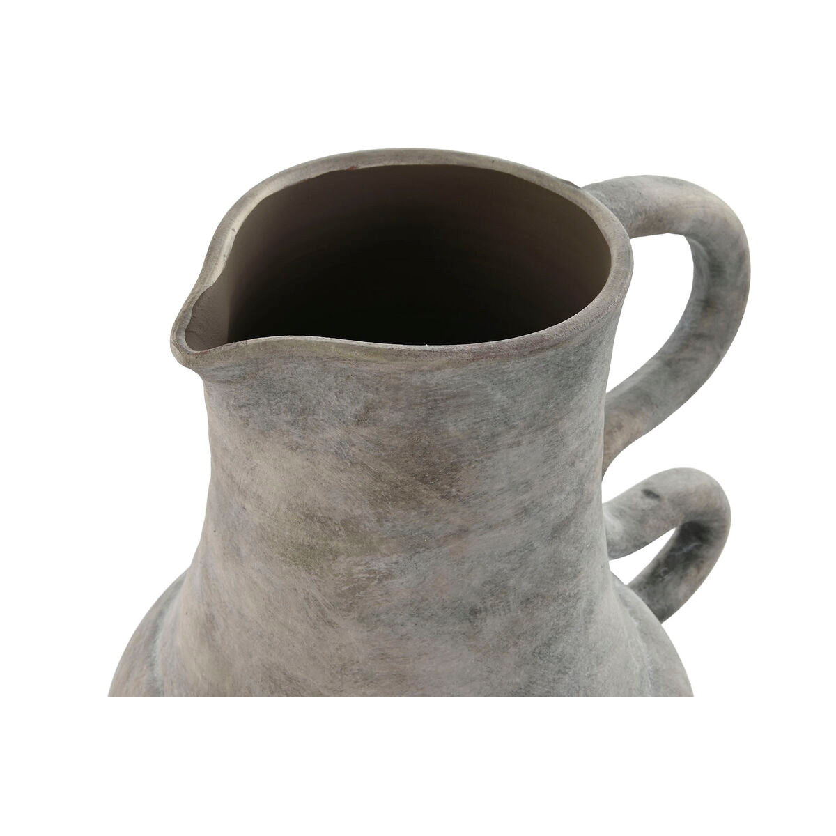 Vase Home ESPRIT Light grey Terracotta Oriental 32 x 27 x 49 cm