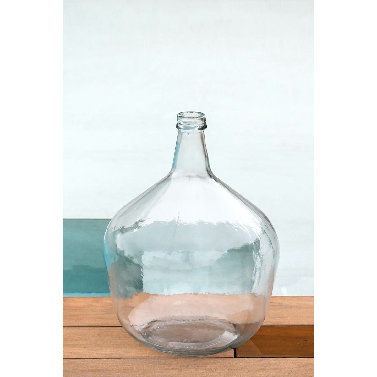 Vaas Home ESPRIT Transparant Gerecycled glas 31 x 31 x 43 cm