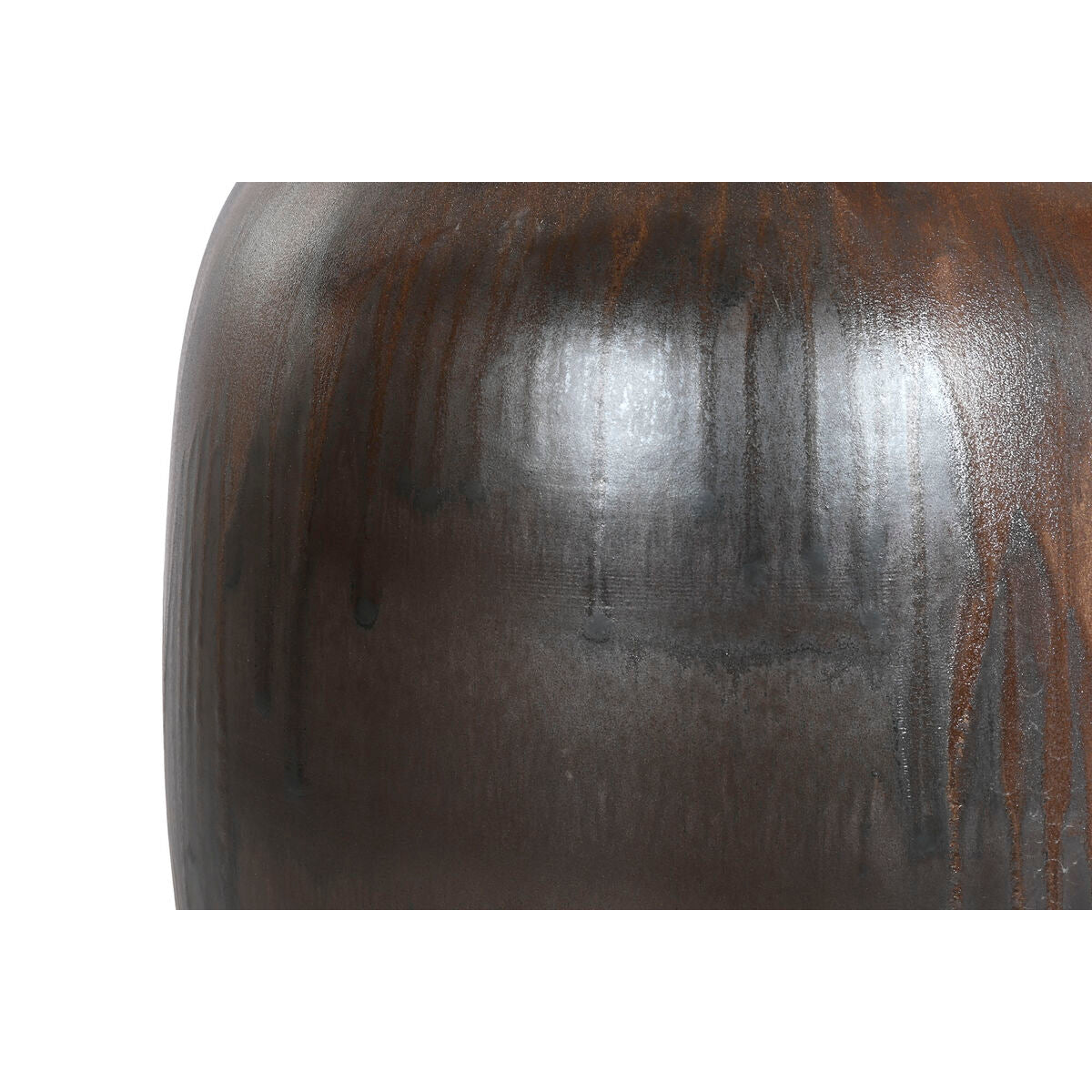 Vase Home ESPRIT Dark brown Ceramic 38 x 38 x 60 cm
