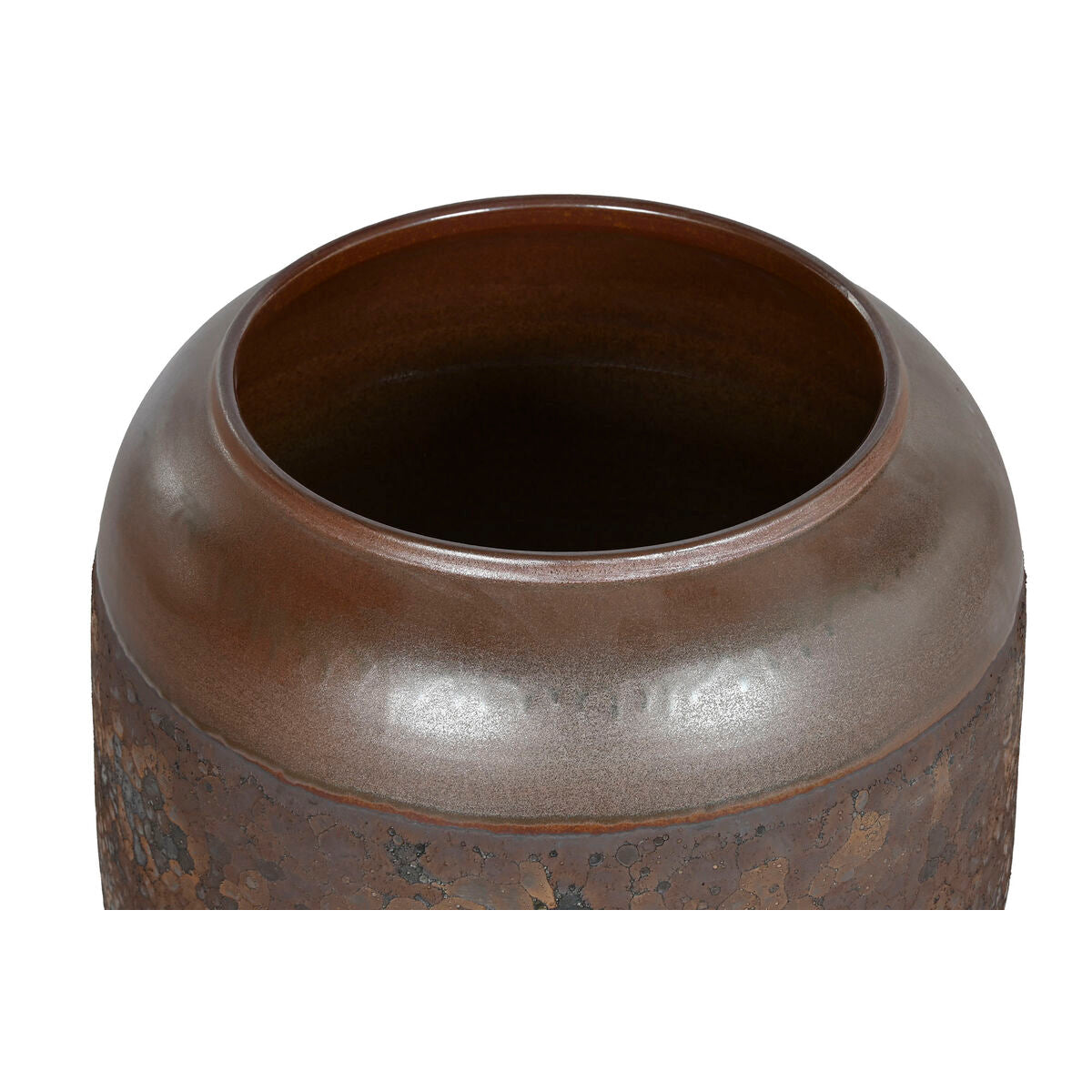 Vase Home ESPRIT Brown Ceramic 38 x 38 x 60 cm