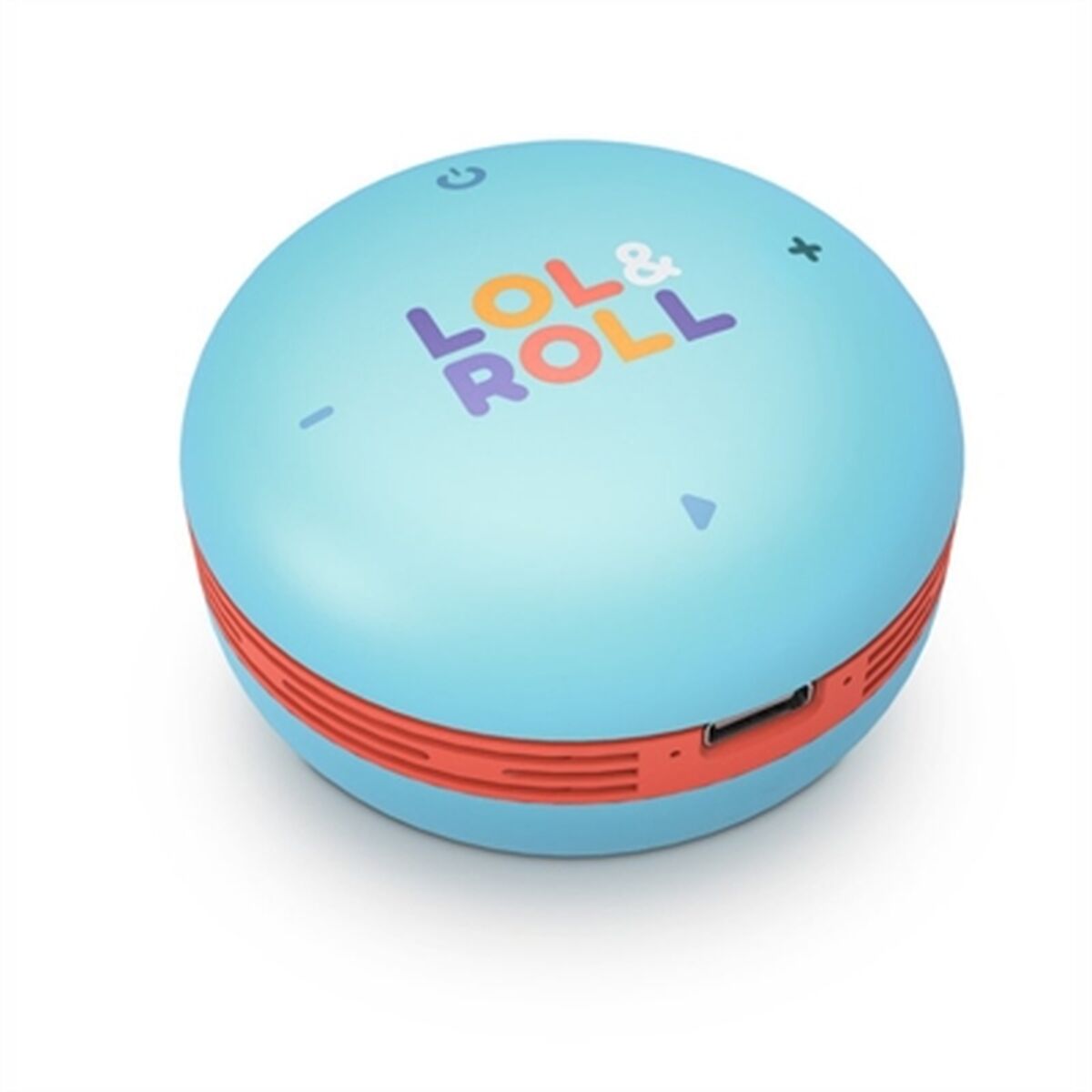 Dankzij de draagbare Bluetooth®-luidsprekers Energy Sistem Lol&Roll Pop Kids Blauw 5 W 500 mAh