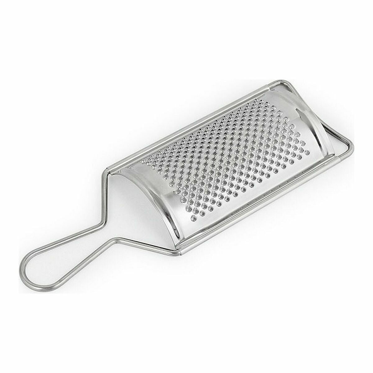 Curved Grater Stainless steel Silver 6,7 x 18 cm (48 Units)